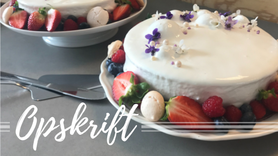 Sommerlig koldskål cheesecake