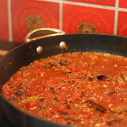Spaghetti bolognese
