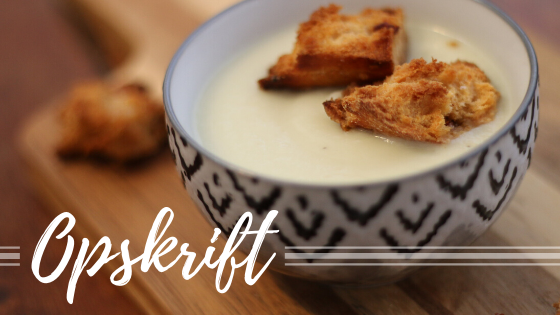 Cremet blomkålssuppe