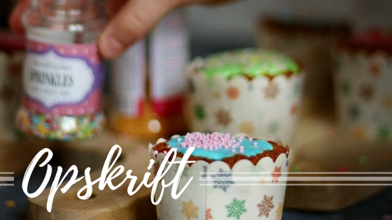 Vaniljemuffins med chokolade