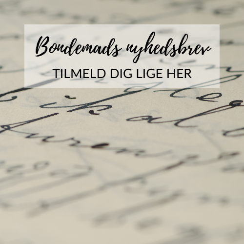Tilmeld dig Bondemads nyhedsbrev